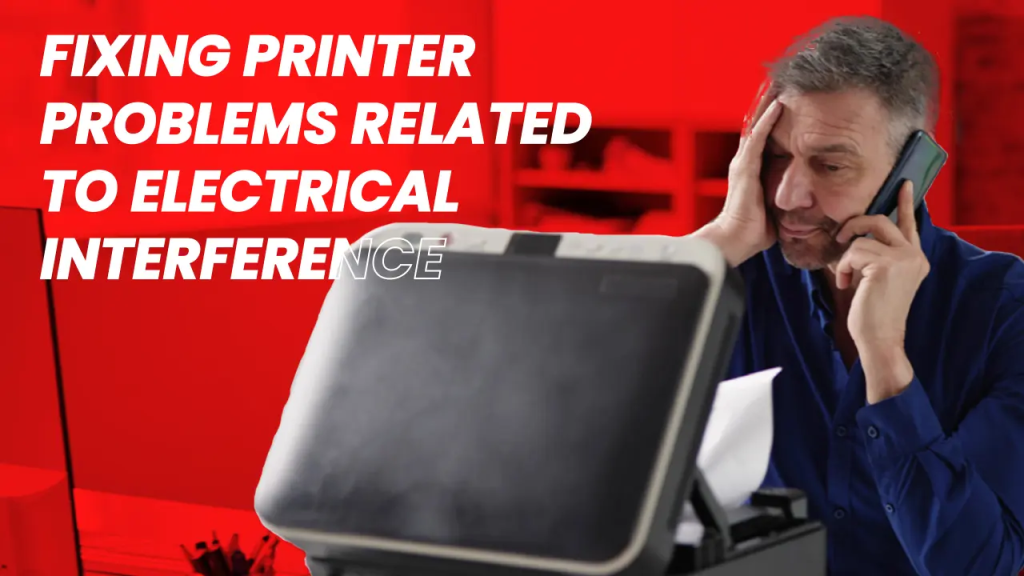 Fixing Printer Problems Related to Electrical Interference