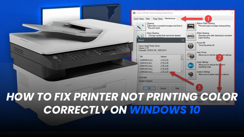 How to Fix Printer Not Printing Color Correctly on Windows 10